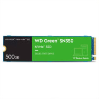 Western Digital Green SN350 500GB M.2 NVMe Gen3 Internal SSD WDS500G2G0C-00CDH0